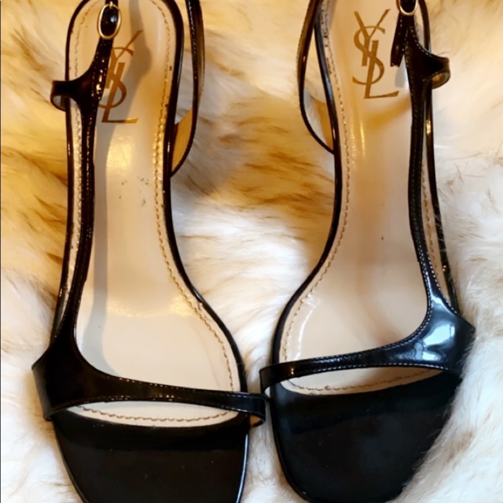 YSL strap heels.. almost like new size 39